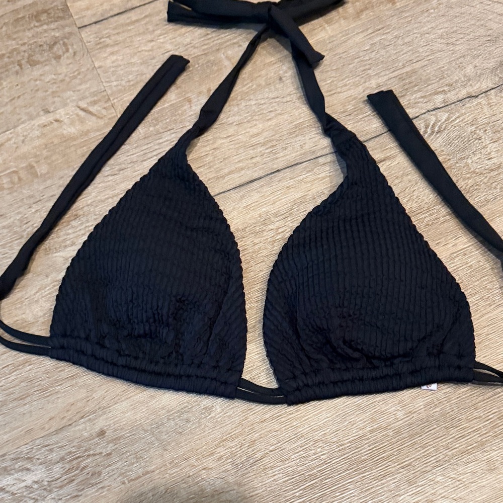 Black Triangle Bikini Top - Women Intimates & Sleepwear